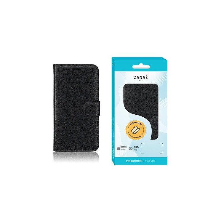 Coque Etui Portefeuille Xiaomi Mi A3 noir