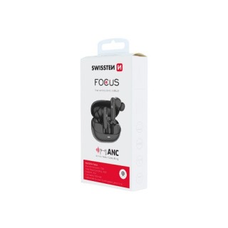 Ecouteurs bluetooth Focus noir swissten