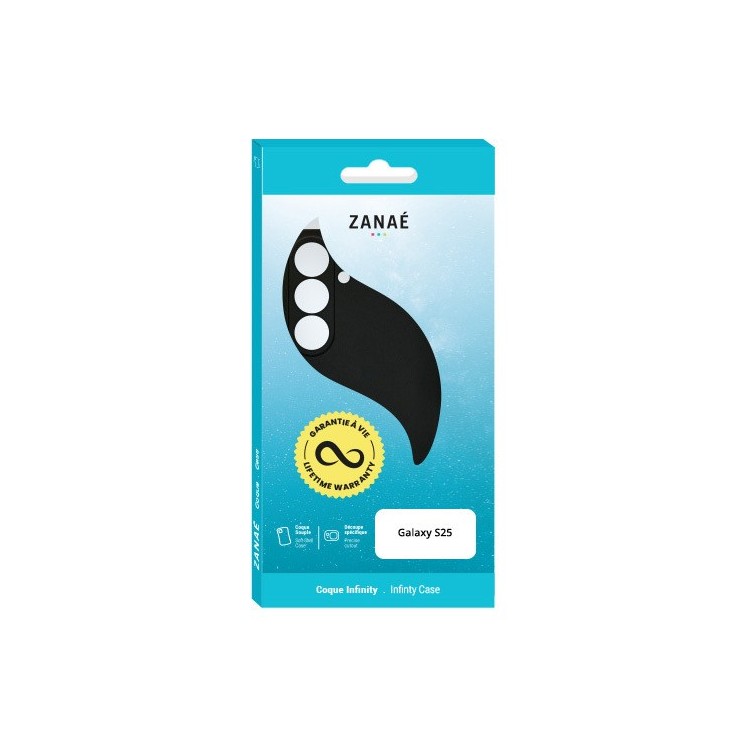 Coque Infinity Galaxy S25 noir