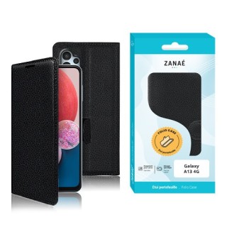 Coque Etui Portefeuille Samsung Galaxy A13 noir Coque Etui Portefeuille Samsung Galaxy A13 noir