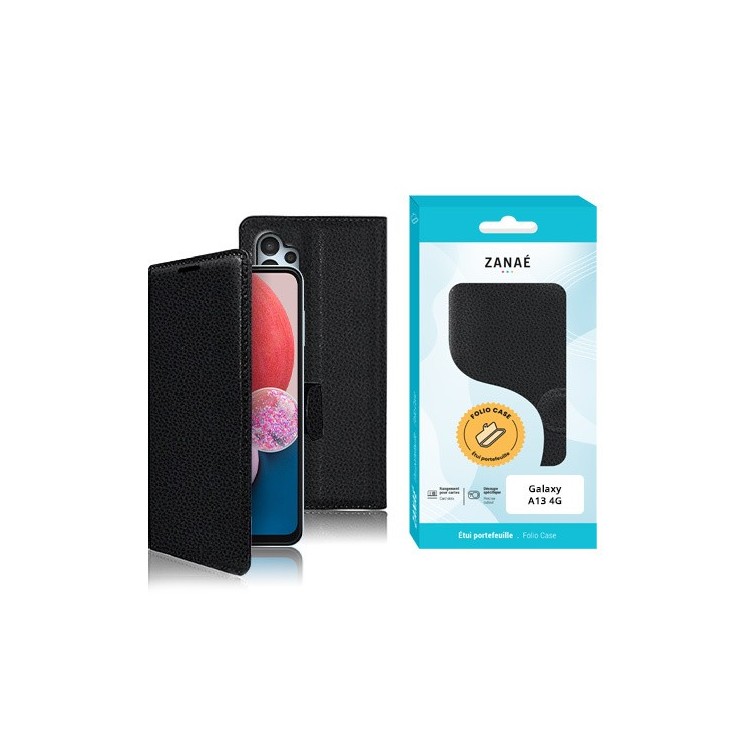 Coque Etui Portefeuille Samsung Galaxy A13 noir