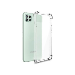 Coque Samsung Galaxy A22 5G transparente avec coins renforcés