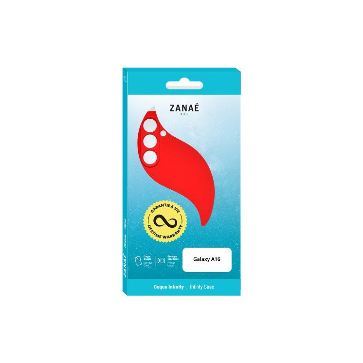 Coque Infinity Galaxy A16 rouge
