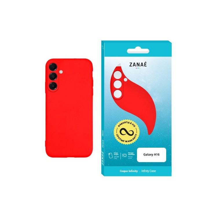 Coque Infinity Galaxy A16 rouge