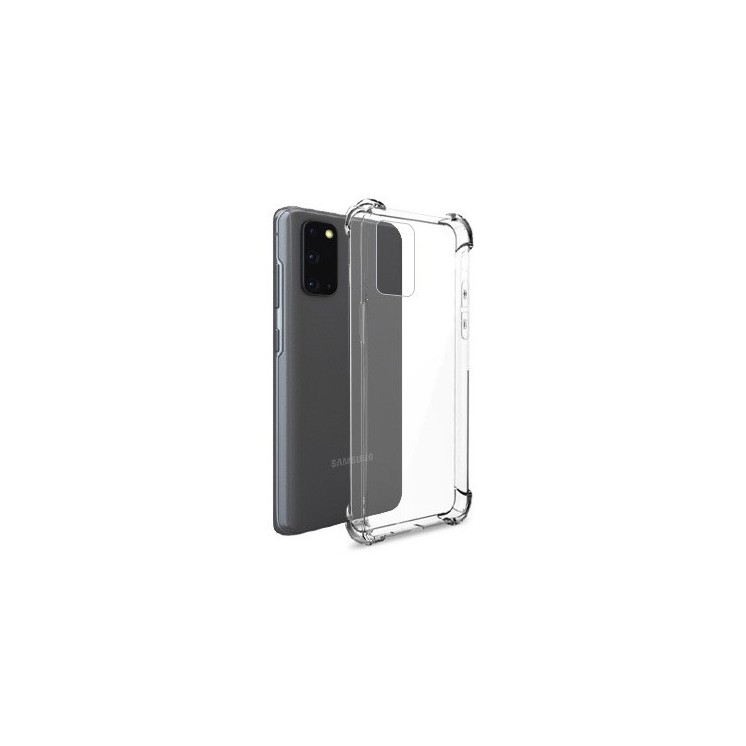 Coque Samsung Galaxy S20 transparente avec coins renforcés
