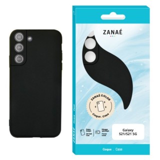 Coque Color Samsung Galaxy S21 4G / 5G noir