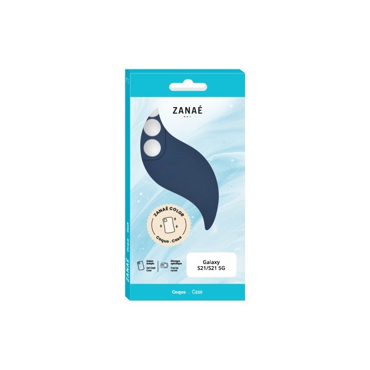 Coque Color Samsung Galaxy S21 4G / 5G marine