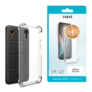 Coque Samsung Galaxy Xcover 7 transparente avec coins renforcés