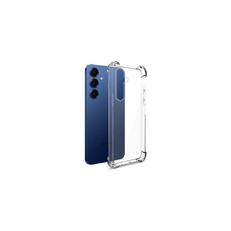 Coque Samsung Galaxy S25 Plus transparente avec coins renforcés