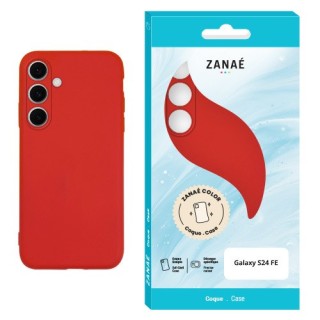 Coque Color Samsung Galaxy S24 FE rouge