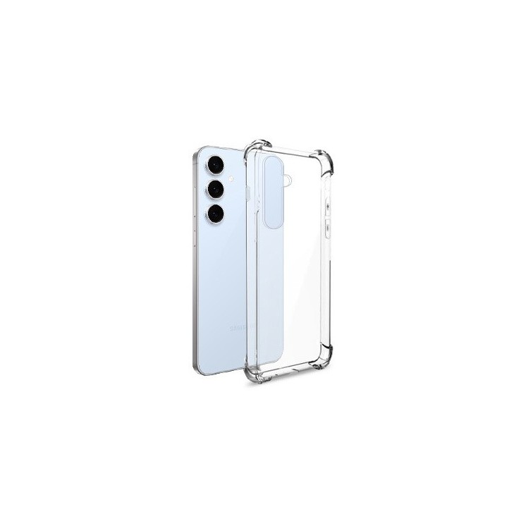 Coque Samsung Galaxy S24 FE transparente avec coins renforcés