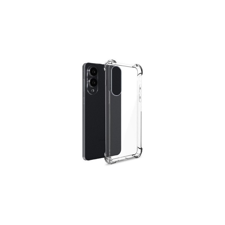 Coque Samsung Galaxy S25 Edge transparente avec coins renforcés