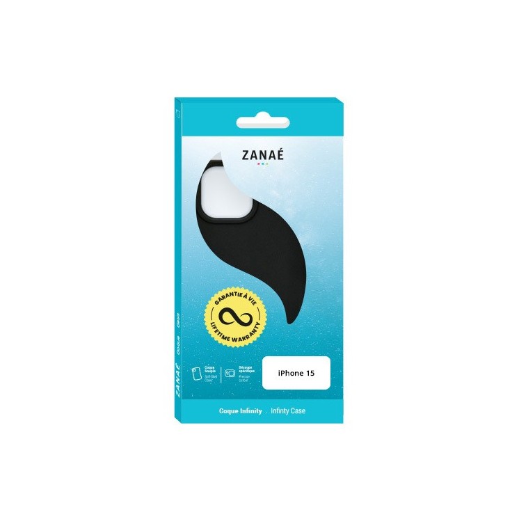 Coque Infinity Iphone 15 noir