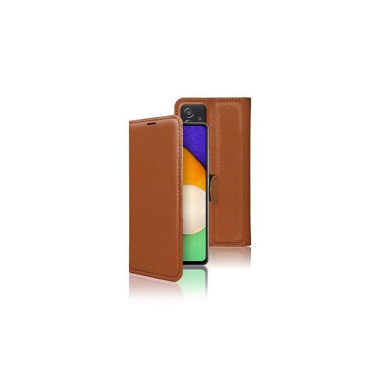 Coque Etui Portefeuille Samsung Galaxy A52 4G / 5G / A52S  marron