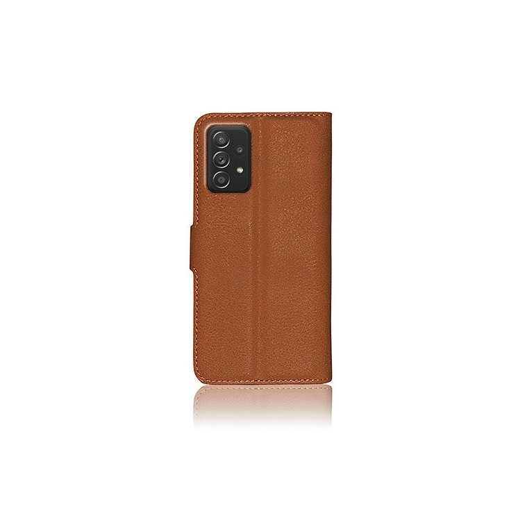 Coque Etui Portefeuille Samsung Galaxy A52 4G / 5G / A52S  marron