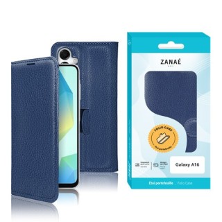 Coque Etui Portefeuille Samsung Galaxy A16 marine