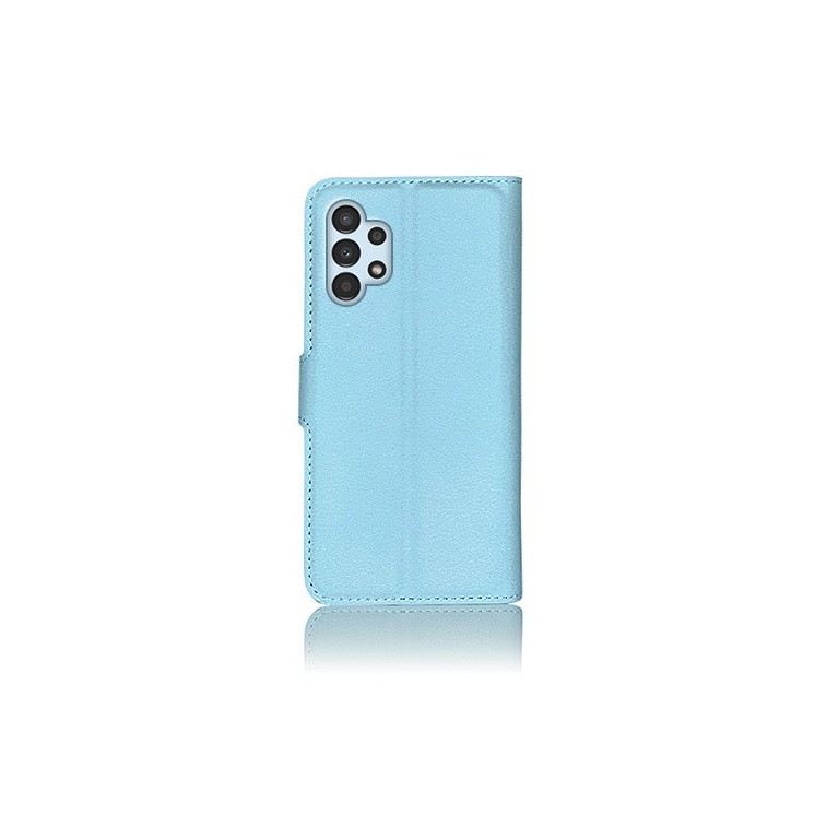 Coque Etui Portefeuille Samsung Galaxy A13 4G bleu