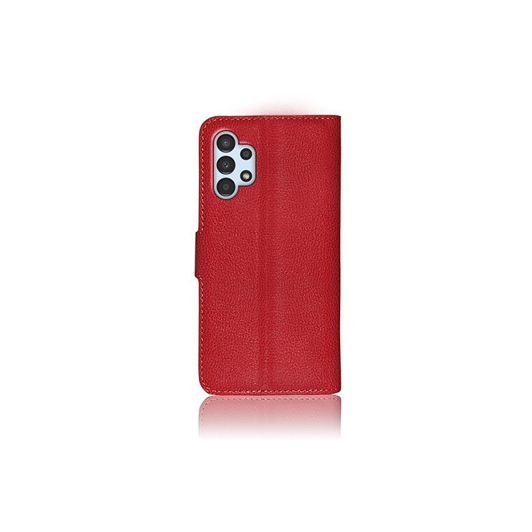 Coque Etui Portefeuille Samsung Galaxy A30S / A50 rouge