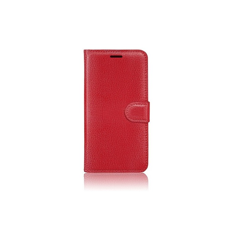 Coque Etui Portefeuille Samsung Galaxy A30S / A50 rouge