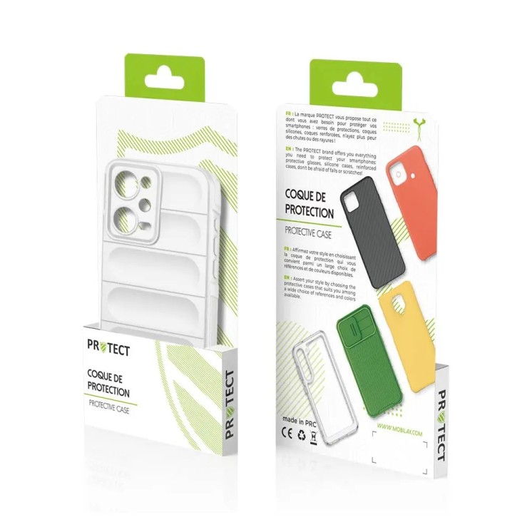 Coque IX008 PROTECT Xiaomi Redmi Note 12 Pro Plus 5G blanc