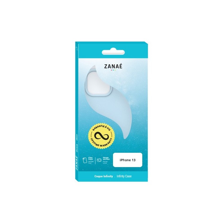 Coque Infinity Iphone 13 infinity bleu clair