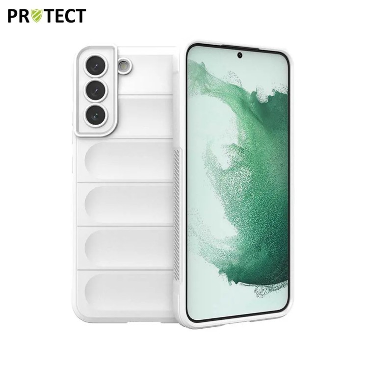 Coque IX008 PROTECT Samsung Galaxy S22 Plus blanc