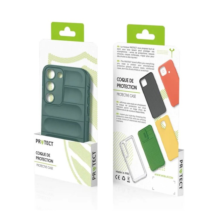 Coque IX008 PROTECT Samsung Galaxy S23 Plus vert foncé