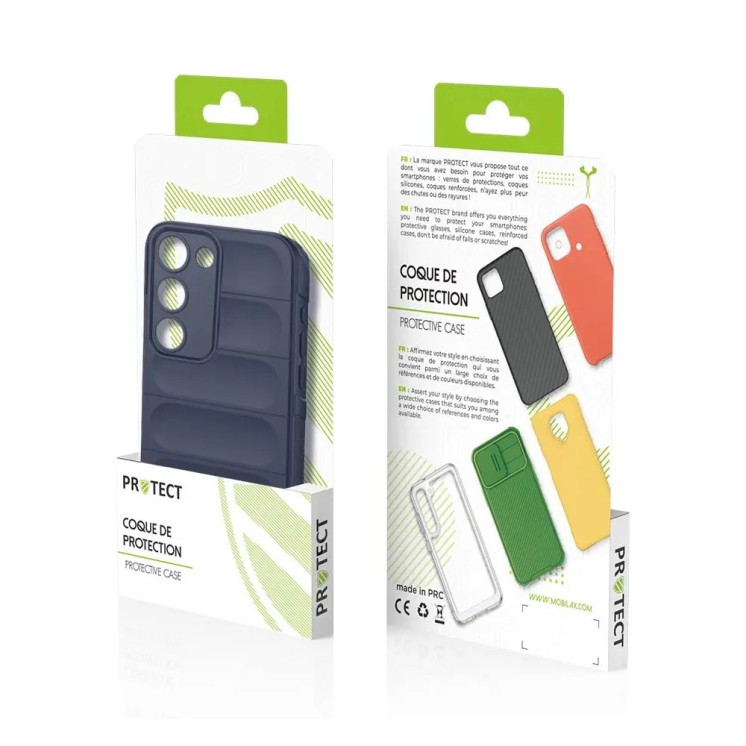 Coque de Protection IX008 PROTECT Samsung Galaxy S23 Plus bleu saphir