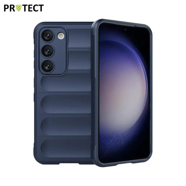 Coque IX008 PROTECT Samsung Galaxy S23 Plus bleu saphir