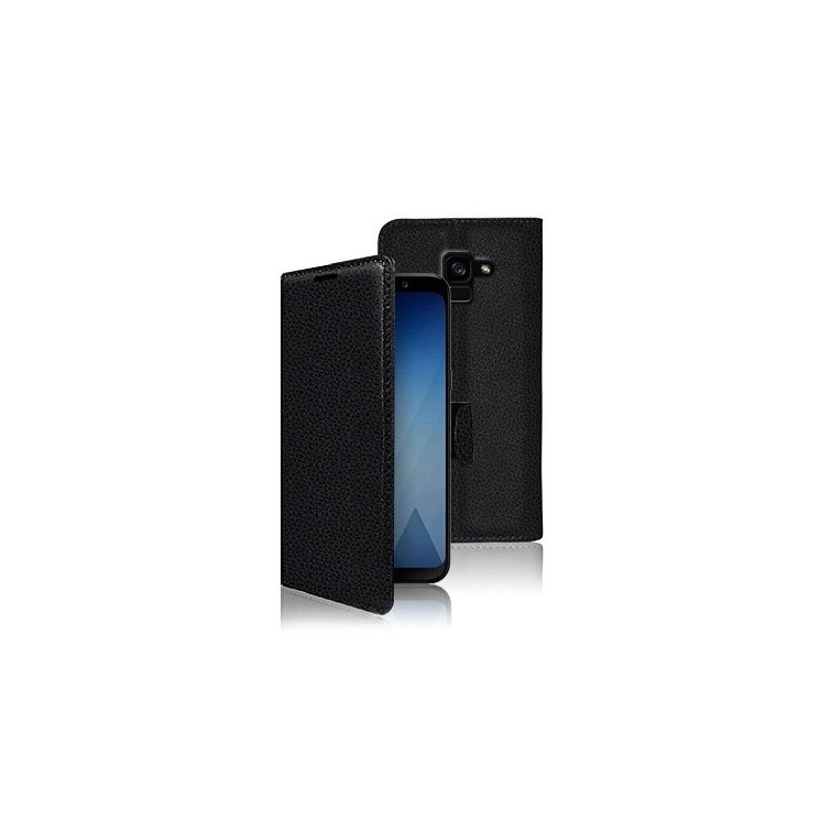 Coque Etui Portefeuille Samsung Galaxy A8 (2018) noir
