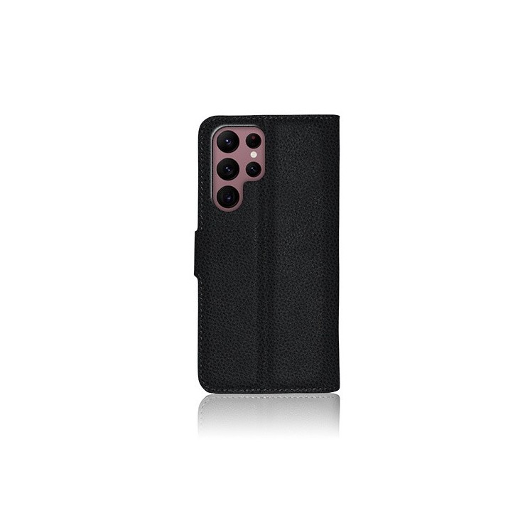 Coque Etui Portefeuille Samsung Galaxy S22 Ultra noir