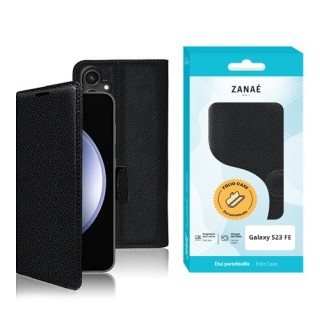 Coque Etui Portefeuille Samsung Galaxy S23 FE noir