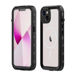 Coque étanche Redpepper Iphone 14 - vue face et dos