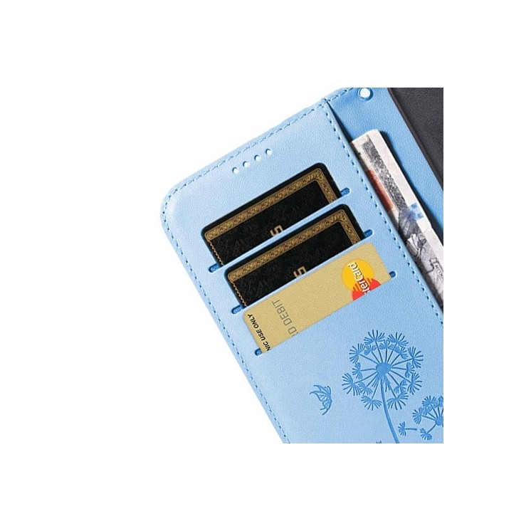 Coque Etui Blowball iPHONE 11 bleu clair