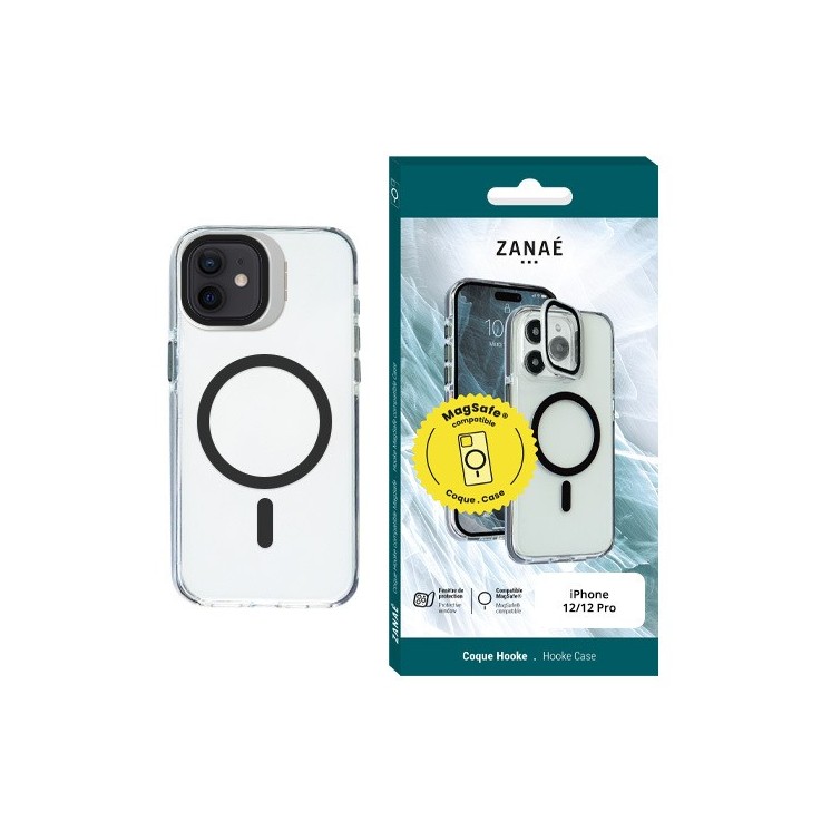 Coque Hooke MagSafe Iphone 12 / 12 Pro noir