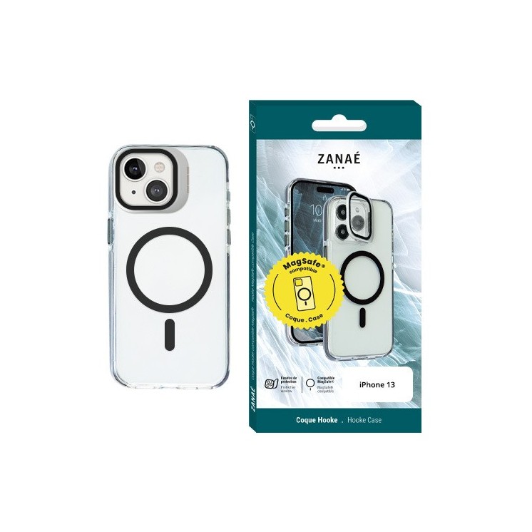 Coque Hooke MagSafe Iphone 13 noir
