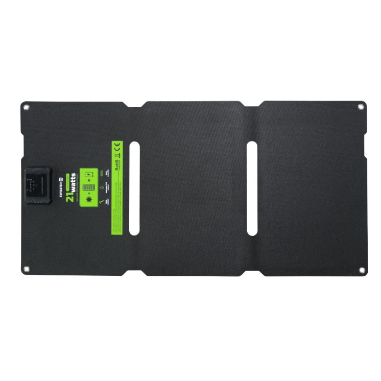 Chargeur panneau solaire pliable 21W – Swissten
