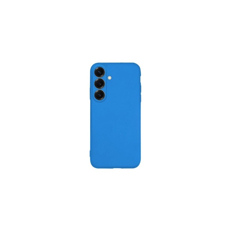 Coque silicone Infinity Galaxy S25 infinity bleu garantie à vie
