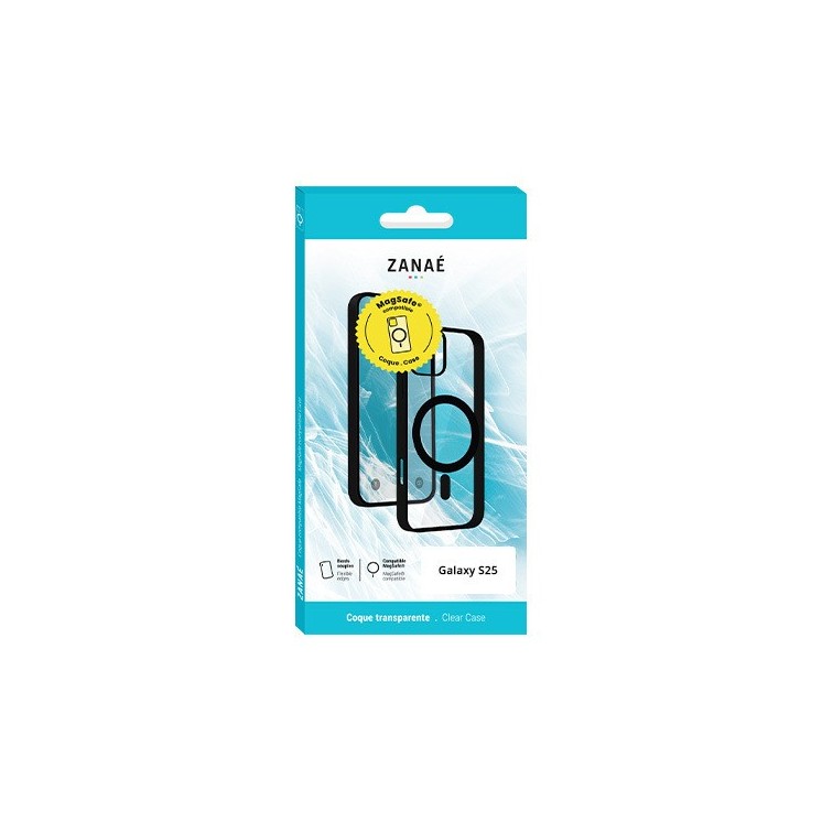 Coque MagSafe Samsung Galaxy S25 noir