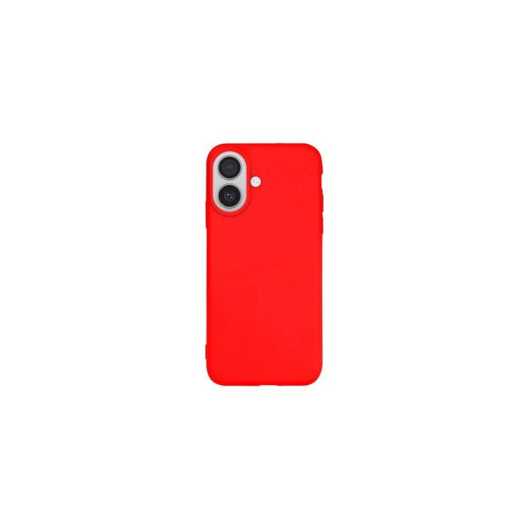 Coque silicone Infinity Iphone 17 rouge garantie à vie