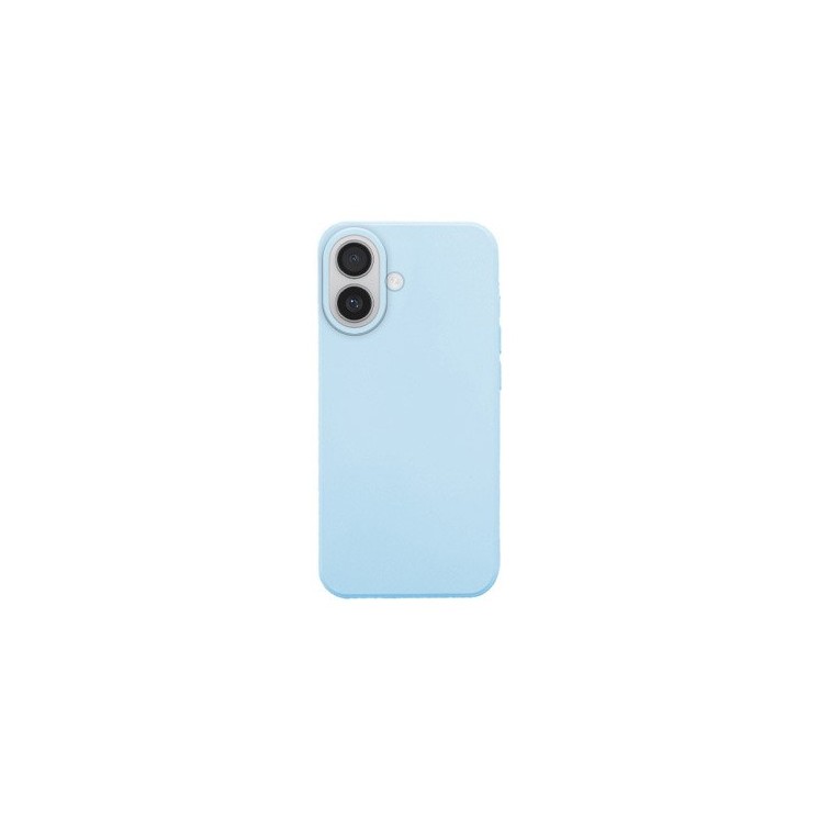 Coque silicone Infinity Iphone 17 bleu clair garantie à vie