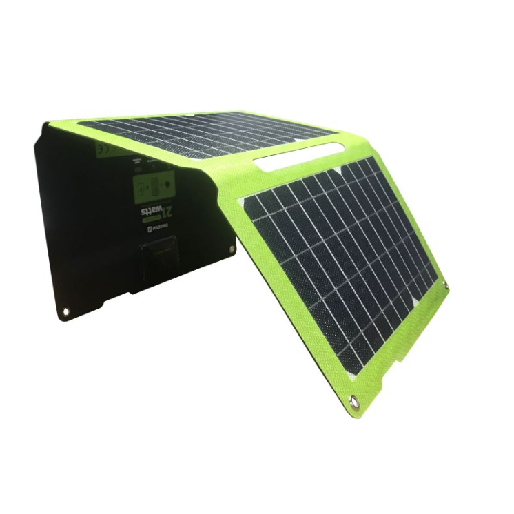 Chargeur panneau solaire pliable 21W – Swissten