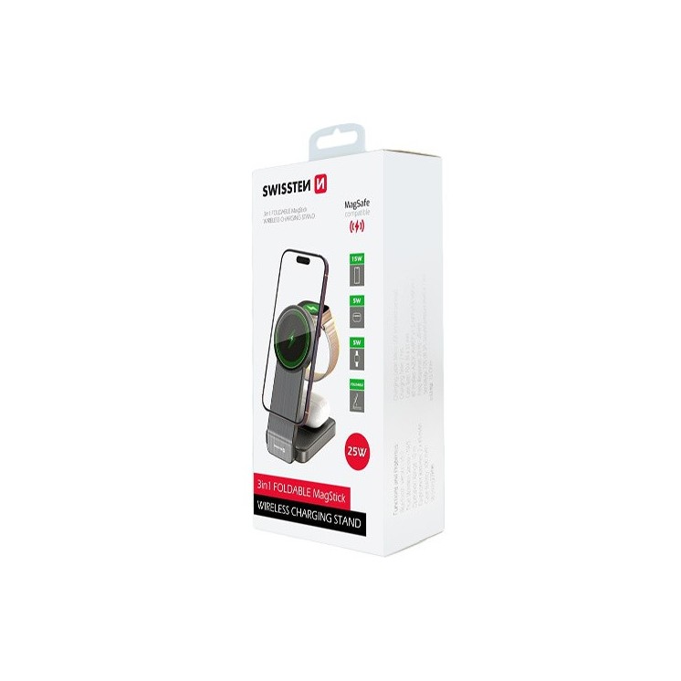 Chargeur 3 en 1 compatible Magsafe 25w