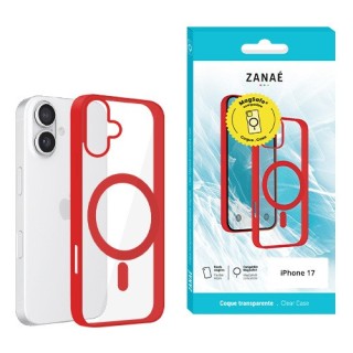 Coque MagSafe Iphone 17 rouge