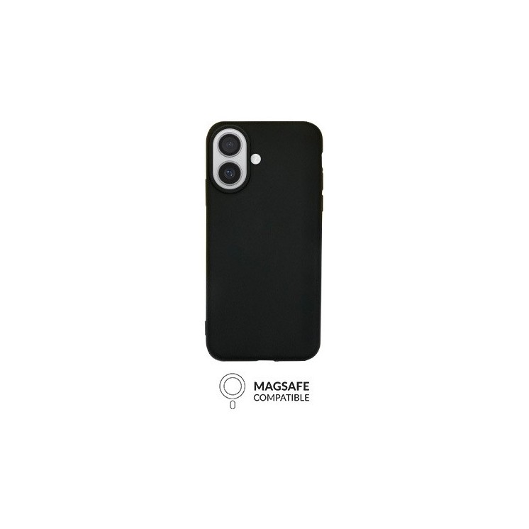 Coque silicone Infinity Magsafe Iphone 17 noir garantie à vie