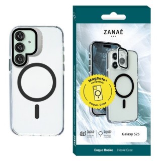 Coque Hooke MagSafe Samsung Galaxy S25 noir
