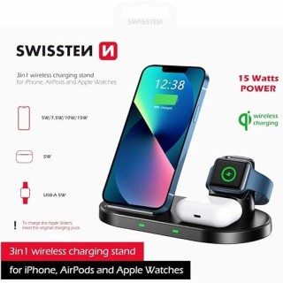 Chargeur 3 en 1 compatible Magsafe 15w