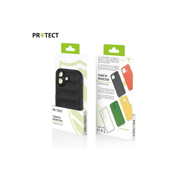 Coque de Protection IX008 PROTECT iPhone 17 noir - vue boite