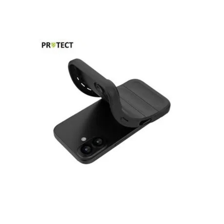 Coque de Protection IX008 PROTECT iPhone 17 noir - vue sur smartphone