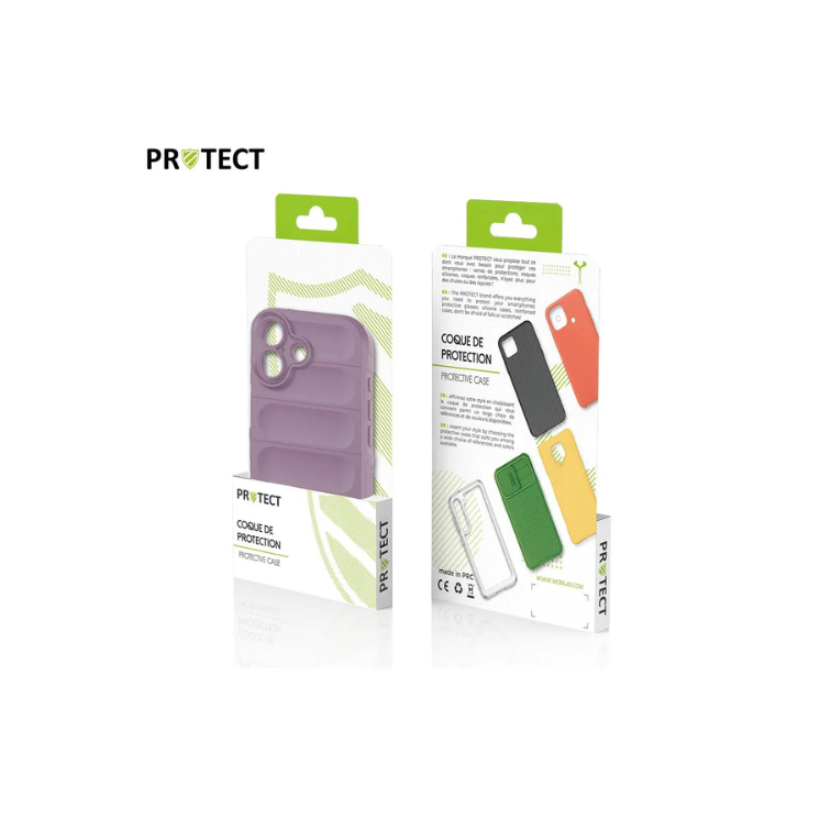 Coque de Protection IX008 PROTECT iPhone 17 lavande - vue boite